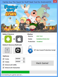 Family Guy The Quest for Stuff Hack